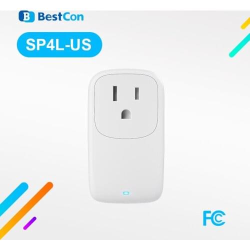 BroadLink BestCon SP4L US Wifi Smart Mini Plug Remote Control Timers Socket Wi-Fi/3G/4G FastCon Nightlight Alexa Voice Control