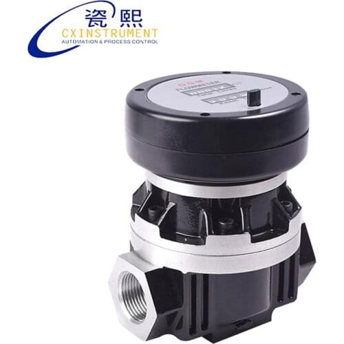 The Diesel Flow Meter DN40 25~250 L/min Measurement range Mechanical Display Oval Gear Flow Meter