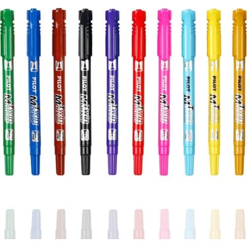 Pilot SCA-TM Oil-Based Twin Markers Japan