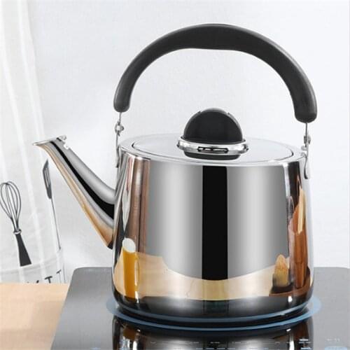 304 stainless steel sound kettle gas teapot Household Kitchen Heating Boiling Teapot capacity Milk hot water bottle Outdoor