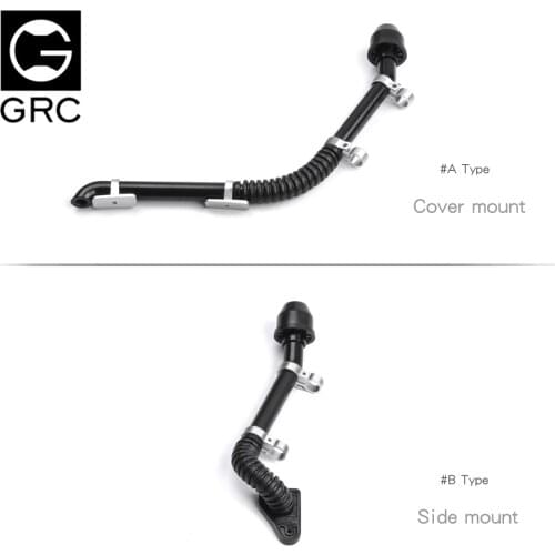 GRC Classic Snorkel Air Intake Pipe For 1/10 RC Car Crawler Traxxas TRX-4 Defender RC4WD D110 D90 Body Upgrade #G169A G169B