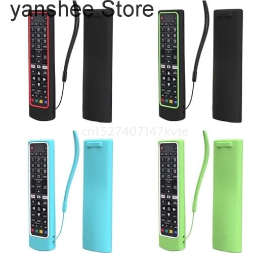 Remote control soft silicon sheath, smart TV protective sleeve, LG, akb75095307, anti slip remote control