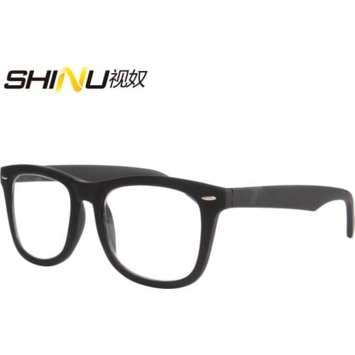 SHINU Progressive Multifocal Reading Glasses Men gafas de lectura lentes de lectura Dual Use Eyeglasses For Near & Far Sight