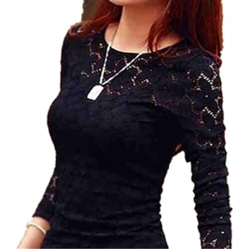 Plus Size lace blouses Tops Sexy Ladys Large Size 5XL Summer patchwork Lace Crochet Shirts Clothes Black White Blusas