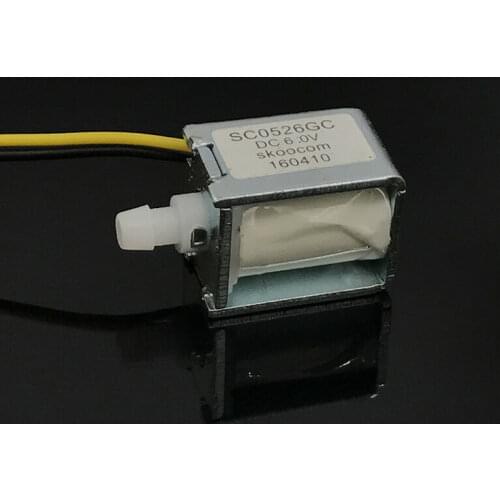 SC0526GC SKOOCOM DC 6V Mini Electric DC Solenoid Air Valve N/C Normally Close For Massager Beauty Instrument valve