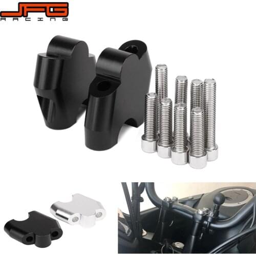 Motorcycle CNC Aluminum Handlebar Riser Extension Mount Lifting Clamp For HONDA NC700S NC700X NC750X CB500X Street Bike