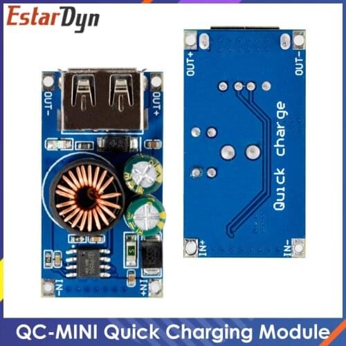 USB DC Step-Down Module 12V 24V To QC2.0 QC3.0 Fast Charge Mobile Phone Charging Board For Apple Huawei FCP Quick Charger