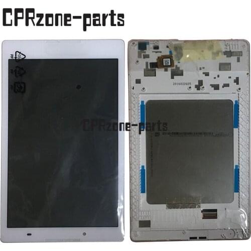 8.0" White With frame For Lenovo Tab 2 Tab2 A8-50 A8-50F A8-50LC LCD Display with touch screen digitizer sensor panel assembly