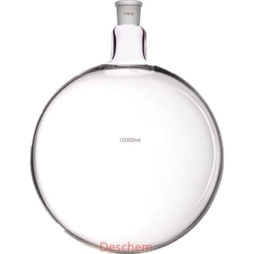 10 Litre,One Neck,29/32,Round Bottom Glass Flask,Single Neck,10000ml,Chemical Boiling Bottle