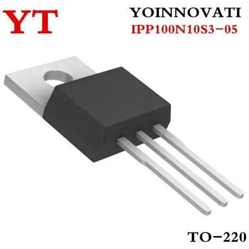 20PCS/LOT IPP100N10S3-05 IPP100N10S3 100N10 MOSFET N-CH 100V 100A TO220-3