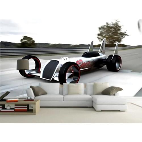 Custom photo 3d wallpaper Cool hand drawn sports car background living room home decor 3d wall murals wallpaper for walls 3 d