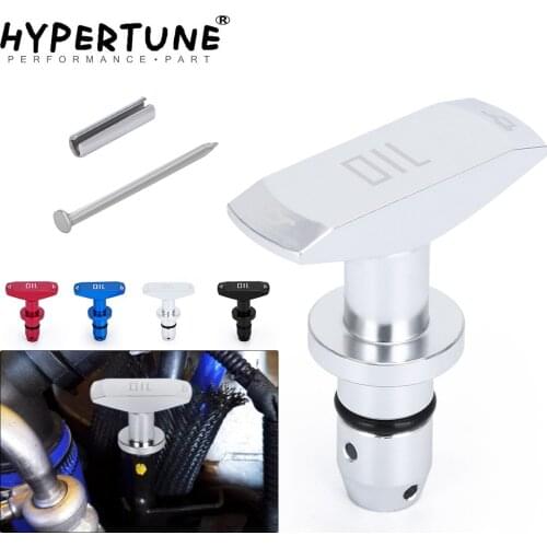 Car Oil Dipstick Pull Handle Engine Oil Pullhandle Aluminum Billet Brand New Universal Automobile Replacement HT-ODP02