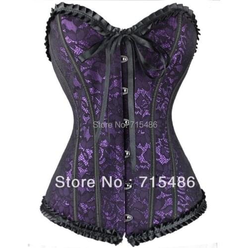 Free Shipping Shaper Clip Abdomen Drawing Beauty Care Clothing Sexy Purple Shaper Wedding Underwear Corset
