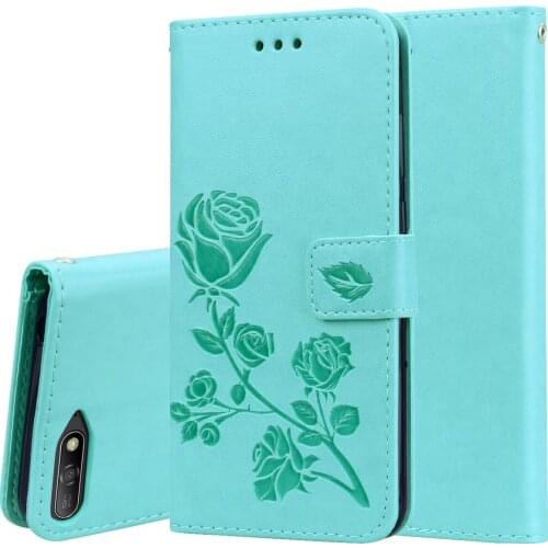 For Coque Huawei Honor Y6 2018 Case PU Leather Wallet Phone Case For Huawei Y6 2018 Case Flip Cover Card Holder