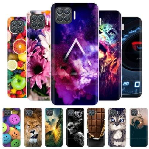 For OPPO Reno4 Lite Case Reno 4 Lite Clear Soft TPU Silicone Bumper Phone Cover for OPPO Reno 4 Pro Lite 4Lite Cases Cover Coque