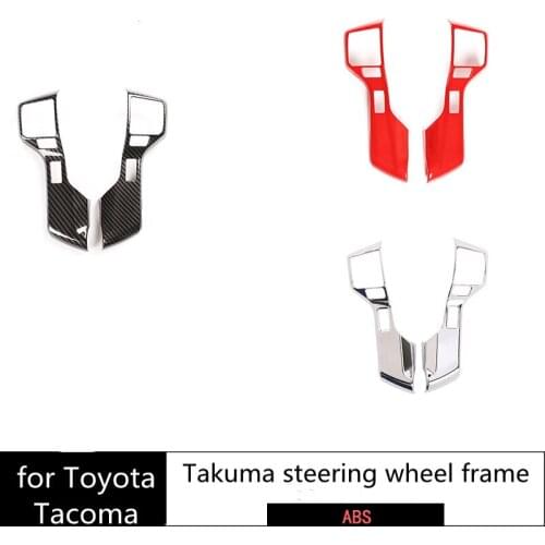 16-20 models are suitable for Toyota Tacoma Tacoma smooth Sequoia steering wheel decorative frame