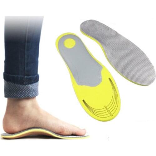 2Pcs/pair Flat Feet Orthotic Insoles Arch Support Orthopedic Inserts Plantar Fasciitis,Feet Pain,Pronation For Men And Women