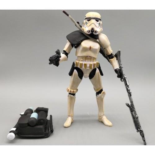 SW Sandtrooper Black Shoulder Armor 6" Loose Action Figure