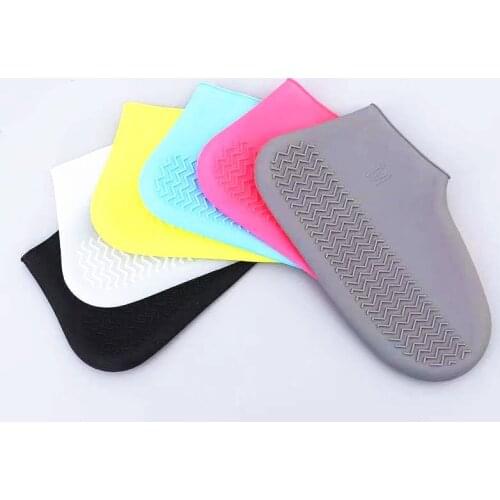 Adults Children Waterproof rainproof reusable silicone non-slip shoe cover