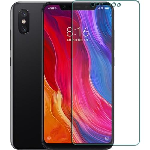 Tempered Glass For Xiaomi Mi 8 Pro 6.21" Mi8 8Pro M1803E1A M1807E8A Protective Film Screen Protector Phone Cover