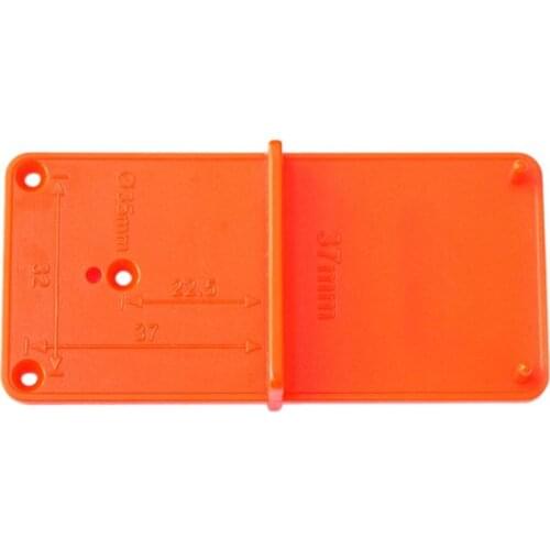 35mm/40mm Hinge Hole Drilling Guide Locator Hole Opener Template Door Cabinets DIY Tool for Woodworking tool