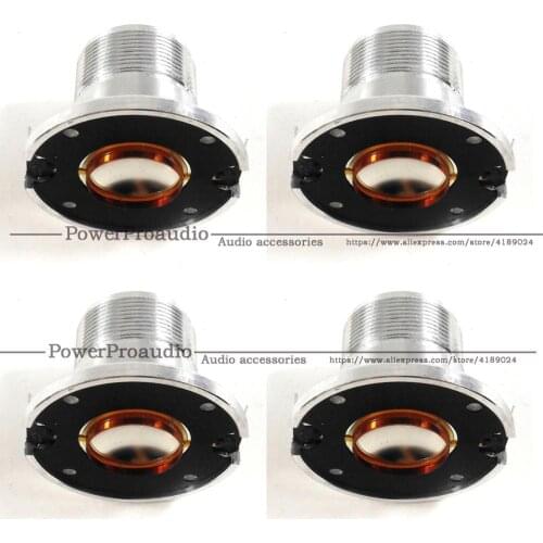 4Pcs High Quality Diaphragm Speaker Unit Treble Voice Coil For JBL 2414H,2414H-1, 2414H-C Replacement Titanium Diaphragm