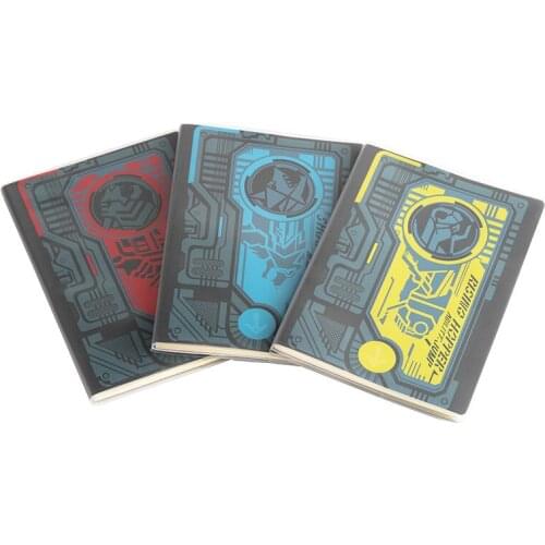 Anime Kamen Rider Zi-O Ohma Zi-O Notebook Cosplay Tally Book Memo Pad Collectibles Handbook School Student Notebooks Prop Gift