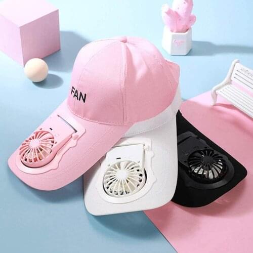 Unisex USB Charging Fan Baseball Cap Golf Hat Adjustable Fan Hat For Outdoor Camping Travel Casquette Homme Gorras Hombre