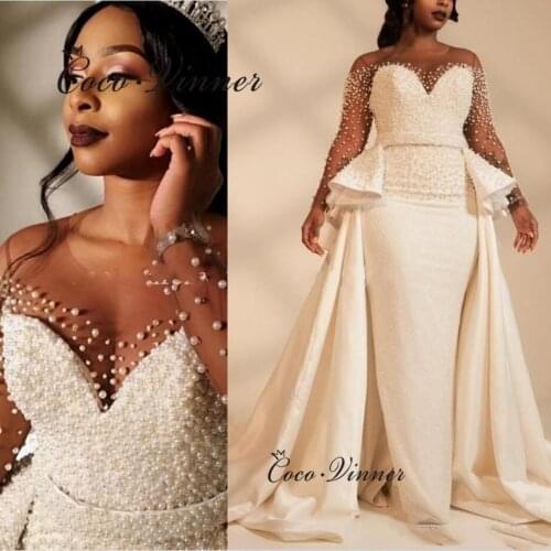 COCO.VINNER Wedding Dresses With A Train
