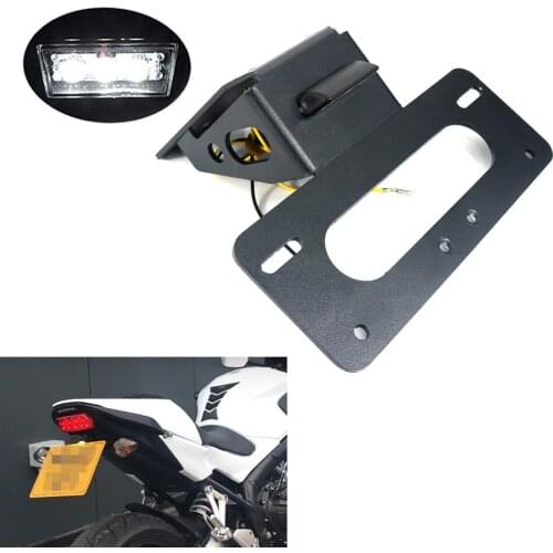Registration Plate Holder For Honda CB650F CBR650F 2014 2015 2016 2017 2018 2019 2020 2021 Fender Eliminator Kit Rear Tail Tidy