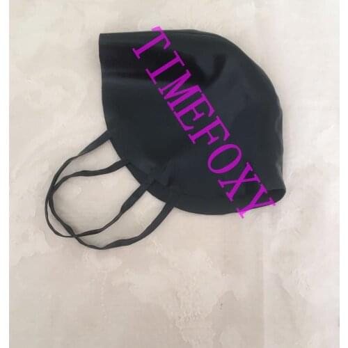 Pure latex Face mask, Natural Latex Hood rubber masque for Women Sexy Handmade party halloween