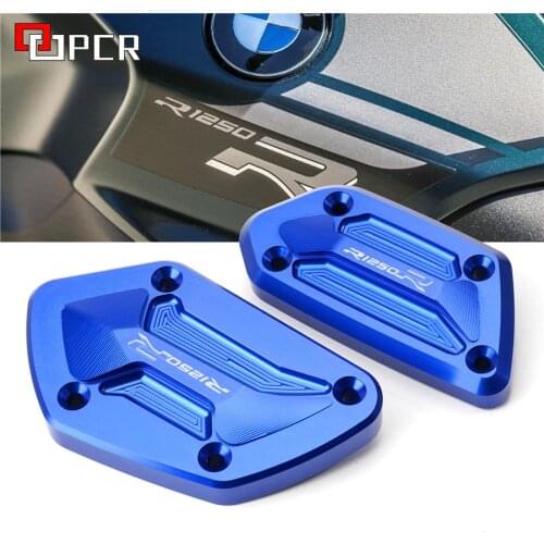 New Model LOGO R1250R Motorcycle Front Brake Fluid Fuel Reservoir Cap Cover For BMW R 1250 R R1250R 2019 2020