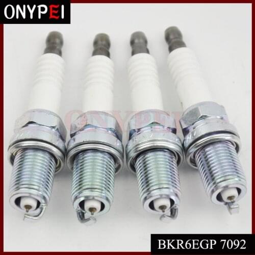 4pcs/lot BKR6EGP 7092 G-power Platinum Alloy New Iridium Spark Plugs For Hyundai Nissan Bmw Mazda Toyota BKR6EGP-7092