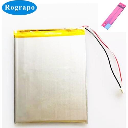 New 3.8V 3500mAh Battery For Likebook Mars 7.8" Ebook Reader Replacement Accumulator 3-Wire Plug