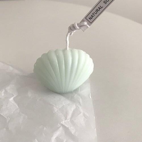 Shell Candle Home Decoration Shooting Background Props Birthday Decoration Soy Wax Scented Candles