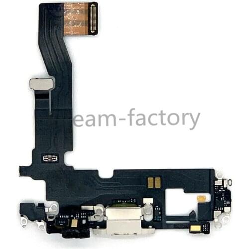Charging Flex USB Charger Port Dock Connector With Mic Flex Cable for iPhone 12 Mini 12 Pro Max