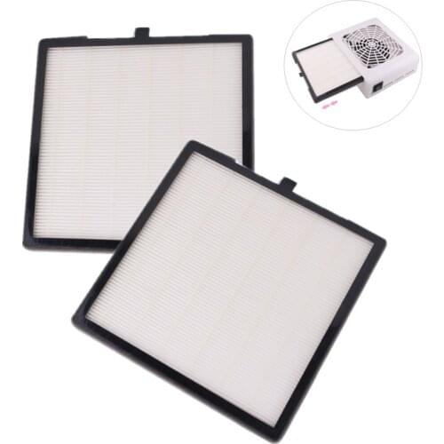 1/2/3Pcs Nail Dust Collector Filter Manicure Machine Original Clean Accessories Screen Plate Suction Nail Drill Fingernail Dirt