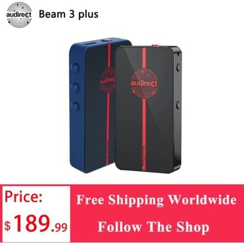 Hilidac Audirect Beam 3plus MQA DAC Headphone Amplifier ES9281AC Bluetooth Support sbc/aac/aptx/aptx-HD/LDAC with 3.5mm/4.4mm