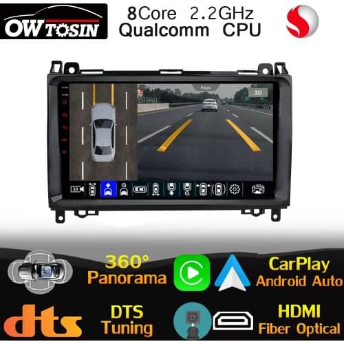 Qualcomm 8Core Android Car Media For Mercedes Benz W169 W245 W906 Sprinter Viano Vito VW Crafter 2004- 2012 GPS Radio HDMI WiFi