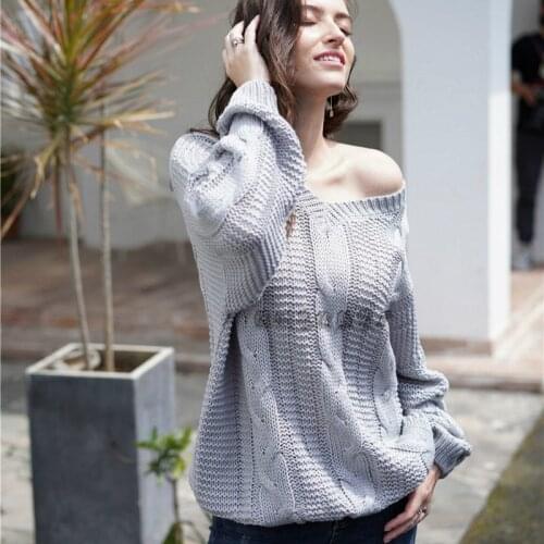 Mozuleva 2021 Loose Patchwork Pullover Sweater for Women Autumn Winter O-neck Full Sleeve Solid Knitted Jumpers High Quality