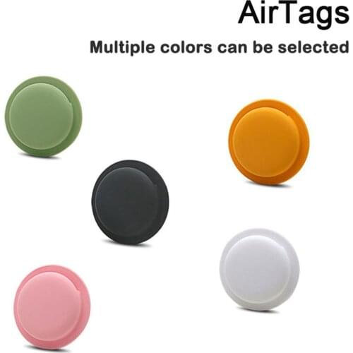 Case Silicone Protective Cover Keychain Tracker Sleeve For Apple AirTag