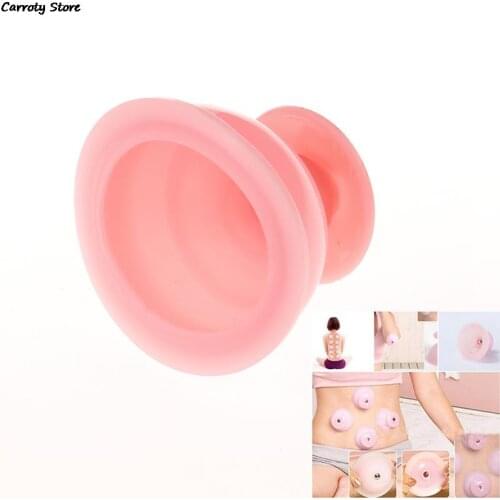 1Pcs Moisture Absorber Anti Cellulite Vacuum Cupping Cup Silicone Family Facial Body Massage Therapy Cupping Cup Set