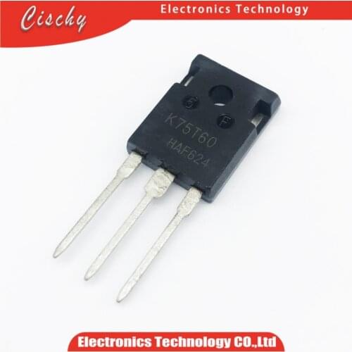 2PCS IKW75N60T TO247 K75T60 75A 600V TO-247 IKW75N60 IBGT tube