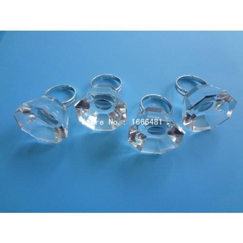 2pcs/lot Crystal Glue Holder Eyelash Extension Glue Ring Lash Adhesive Pallet Free Shipping