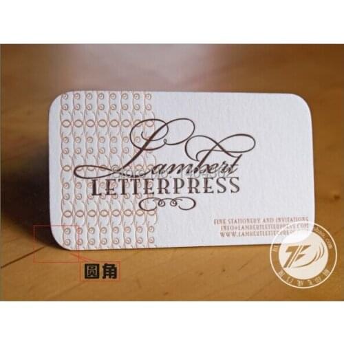 Custom 500pcs Specialty Paper 270g Business Cards Business Card Printing