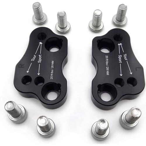 Aftermarket free shipping motorcycle parts Handlebar Risers Height up For Honda GL1800 2018-2019 Aluminum 5/8" (16mm) Taller BLA