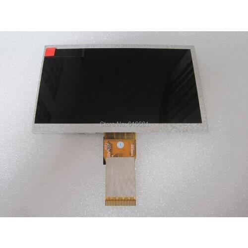 Free shipping 7 inch LCD screen(165mm*103mm),100% New display(50PIN) for Tablet PC(1024*600), 7300130830 E231732