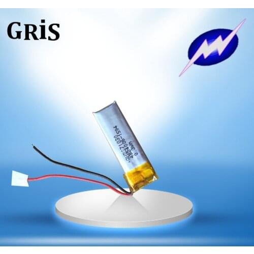 BT2010 BT500V VH110 3.7V Bluetooth headset battery 401030 pack post Rechargeable Li-ion Cell