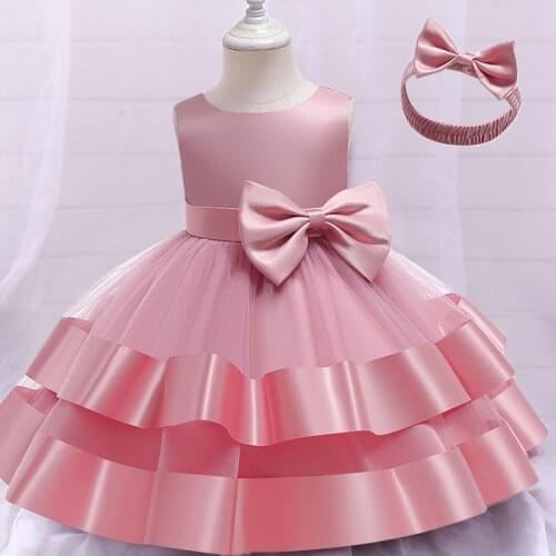 Baby Christmas Outfit Baby Girl Flower Princess Wedding Dress Infant Sequin Dress Birthday Party Dress Newborn Children Dressess