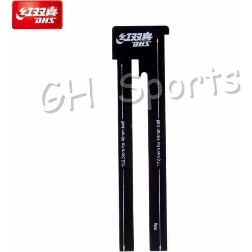 DHS Original Table Tennis Umpire Standard Net Measurer Ruler for Official Table Tennis Game Ping Pong Ruler